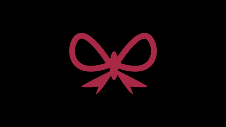 Christmas Bow or Ribbon Icon