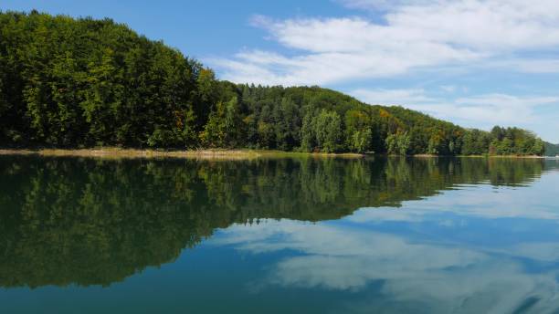 istock Vacation in Poland, water surface on the Solina lake 1474500383