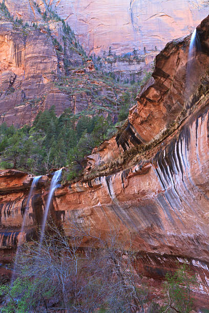 istock Zion Red Cliff Overhang 147450956