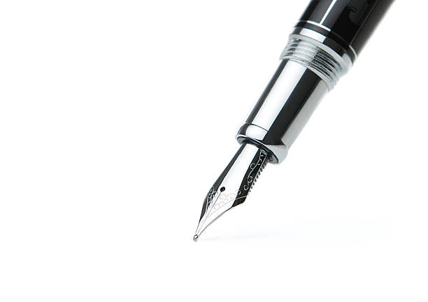 Close op of fountain pen