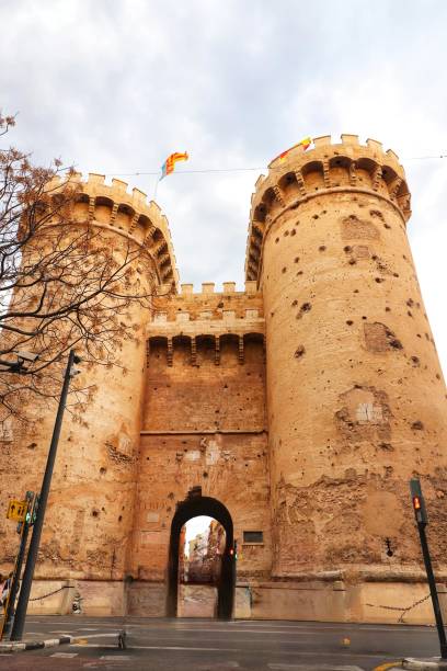 istock Old entrance of Valencia, Torres de Quart. 1474510050