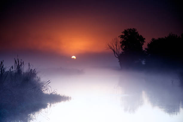istock Sunrise over the river 1474511834
