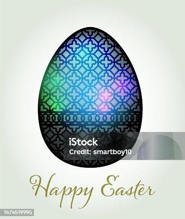 istock Easter Egg Greeting 1474519995