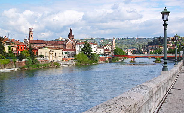 istock Verona along the river Adige, Italy 147452332