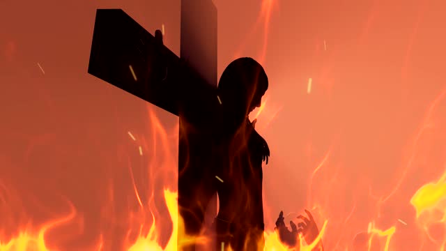 Miracle of The Saint in Flames