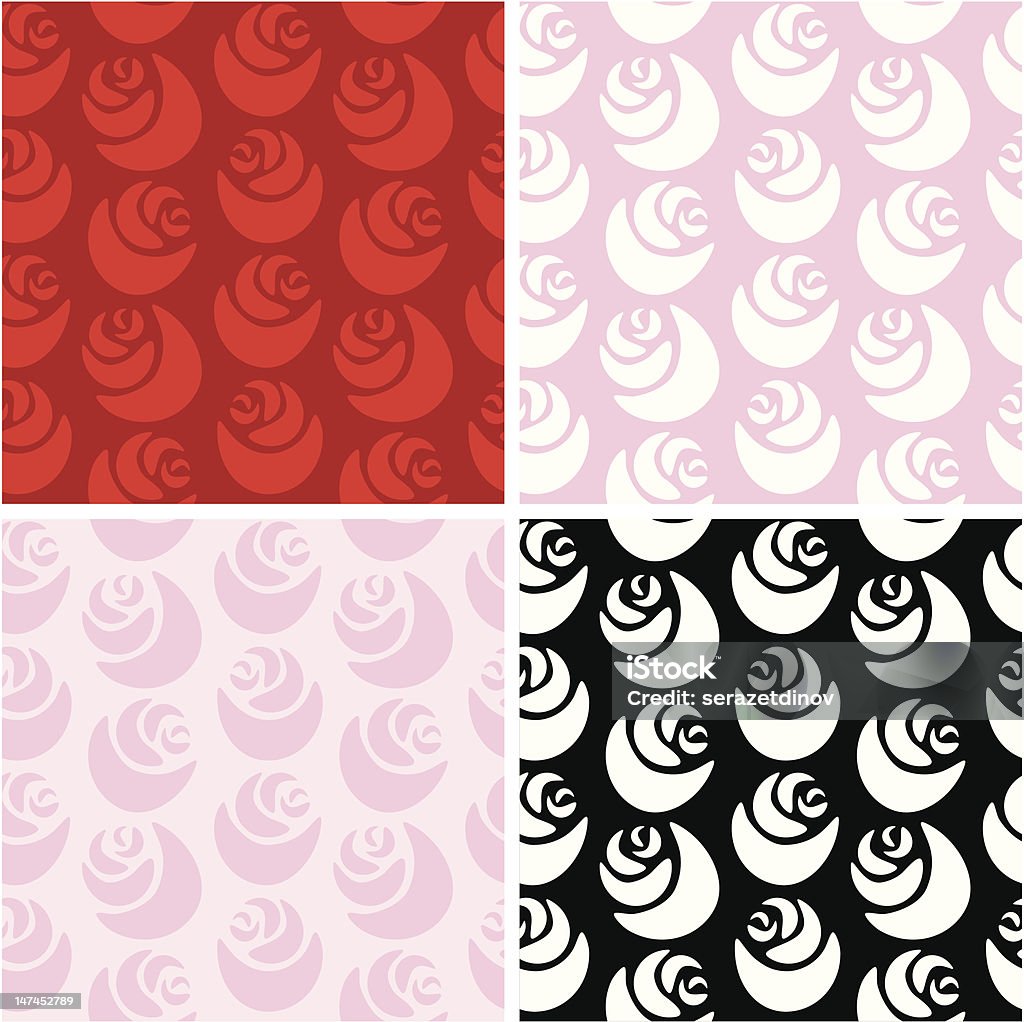 Color Rosa Pattern Rose Pattern Stock Illustration - Download Image Now - Abstract ...