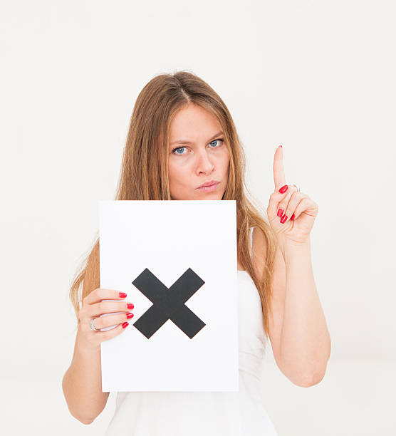 istock woman with board NO 147454825