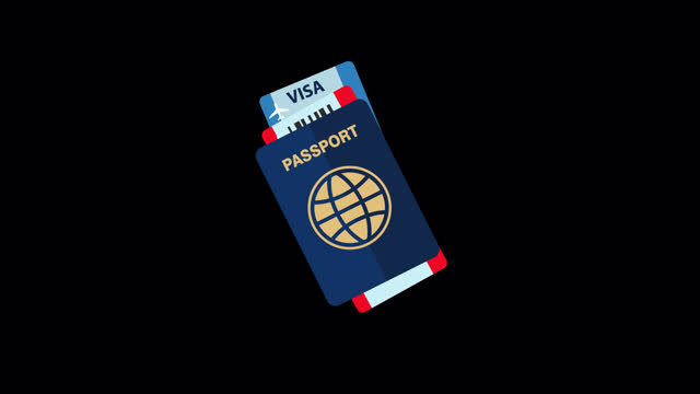 Passport Icon. Simple Icon