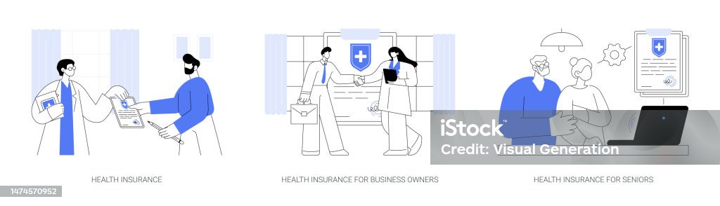 Insurance Abstract Pic Insurance Company Service Abstract Concept Vector Illustrations Stock ...