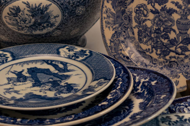 istock still life of blue and white plates 1474587399