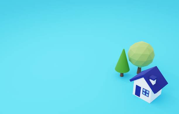 istock 3d image of a cute little house 1474595877