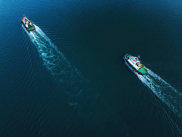 istock Pair of Tugboats 1474604671