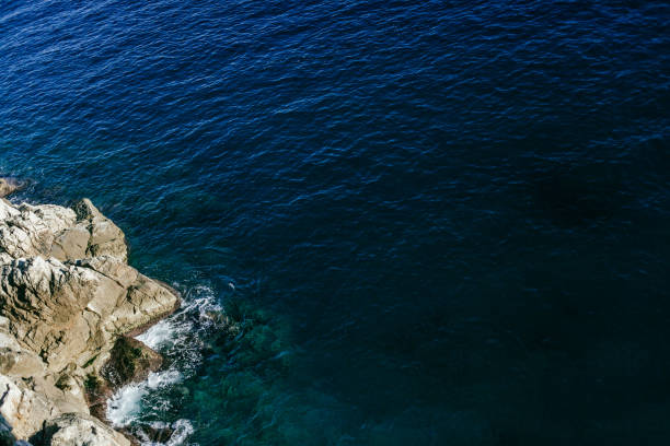 Coastline in Dubrovnik, Dalmatia, Croatia,