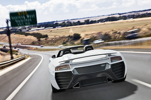 istock Sports Car on Freeway 147461092