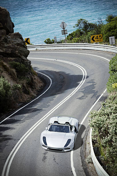 istock Sports Car on a Coastal Road 147461128