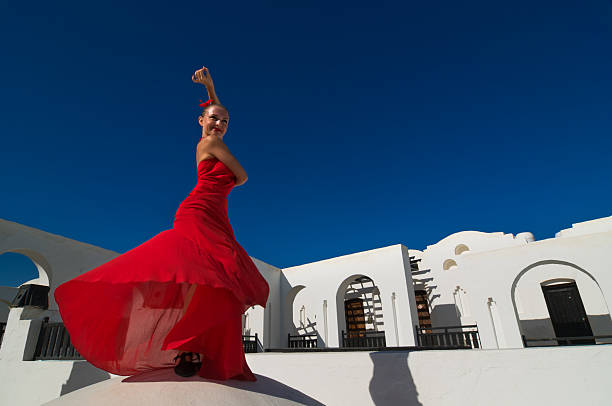 Flamenco dancer stock photo