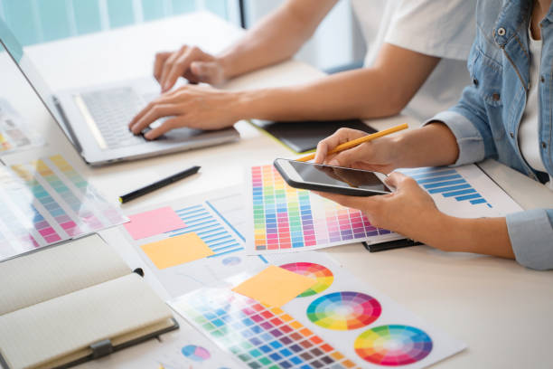 istock Diversity Startup team working with new project in modern meeting room. 1474621920