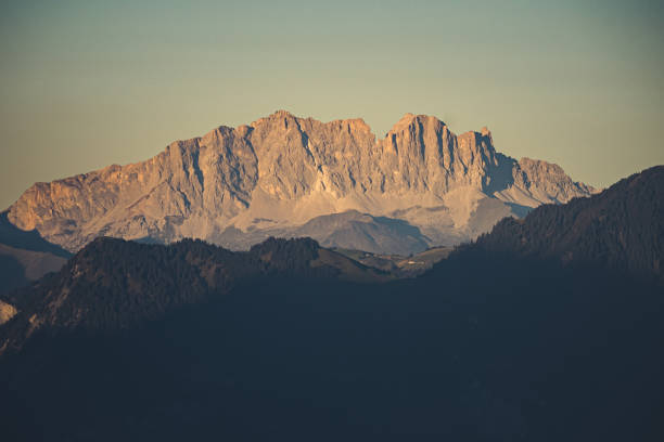 レティコン - switzerland european alps mountain alpenglow ストックフォトと画像