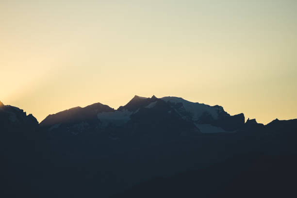 istock Last Daylight in the swiss alps 1474623359