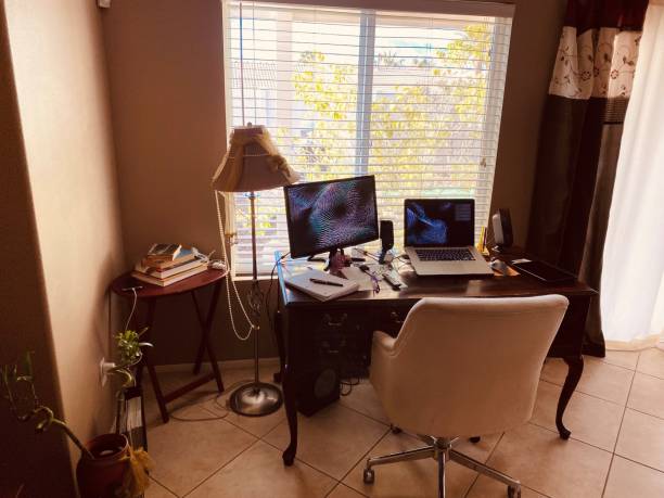 An oldfashioned  stylish looking desk