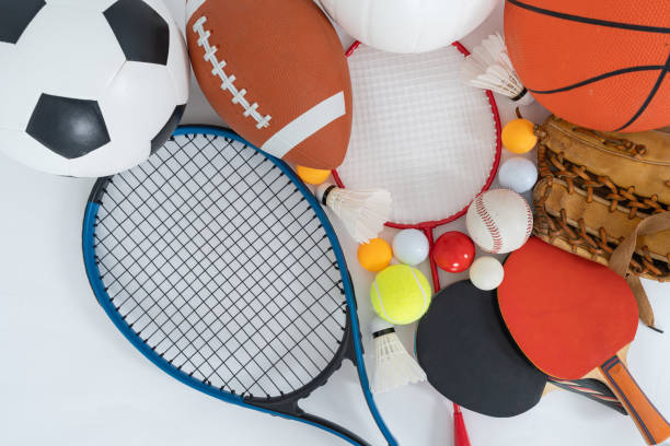 istock Sports Equipment on white background 1474633177