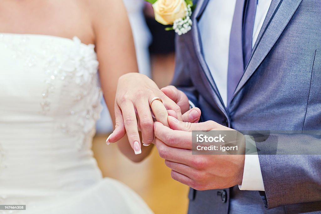 Ślub - Zbiór zdjęć royalty-free (Biały)