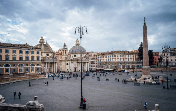 istock View of Piazza del Popolo, Rome 1474651435