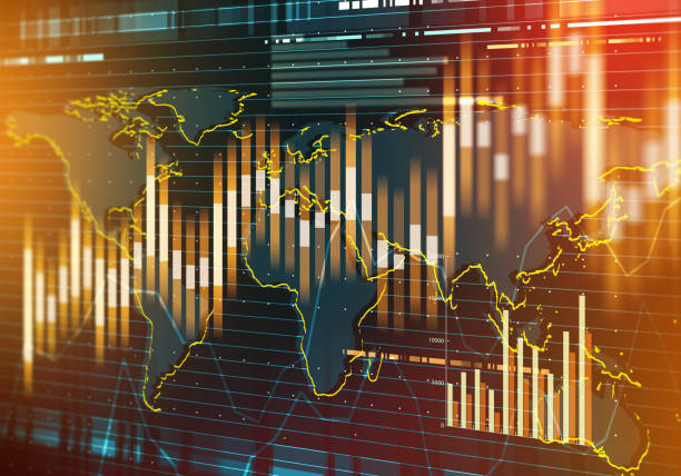 istock Abstract stock market table illustration 1474656372