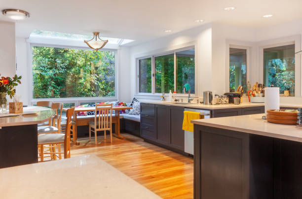 istock Breakfast area in remodeled kitchen 1474669711