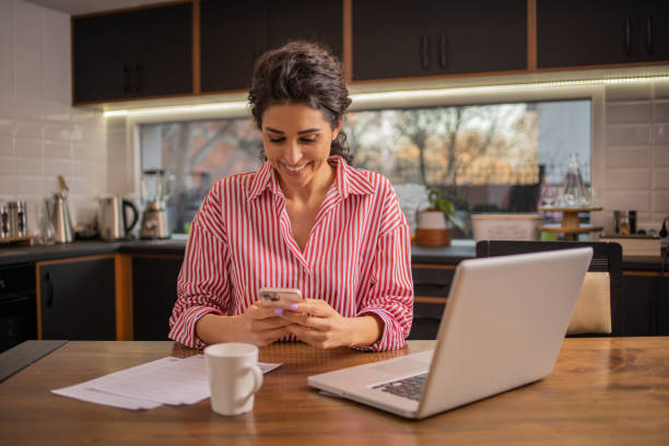 istock Entrepreneur is running her online business 1474689339