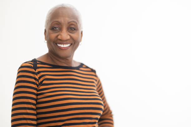 istock Cheerful Black Woman Looking at Camera 1474691009