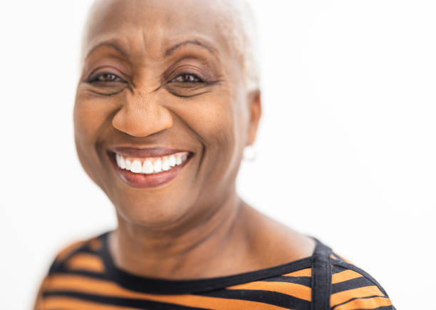 istock Cheerful Black Woman Looking at Camera 1474691017