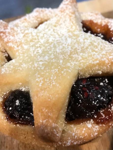 istock Mincemeat Pie with Star Pastry topping 1474701336