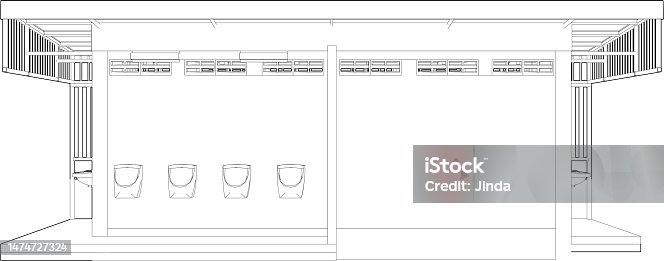 istock 3D illustration of public restroom 1474727324