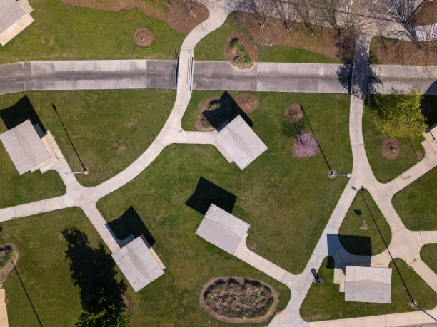 istock gazebos in the park top view 1474730132