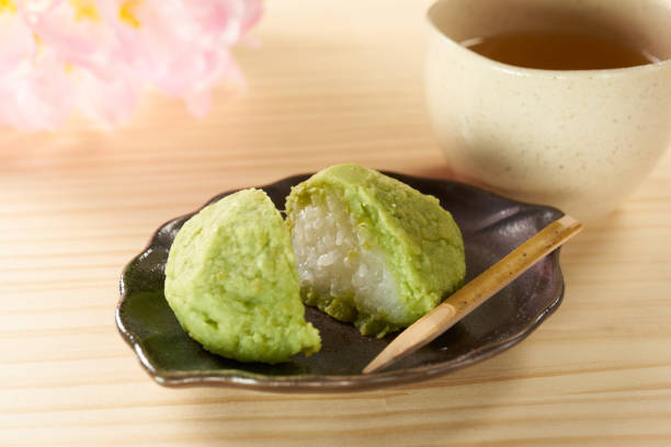 istock Ohagi  or  Botamochi.Sweetness made with bean paste and glutinous rice 1474730338