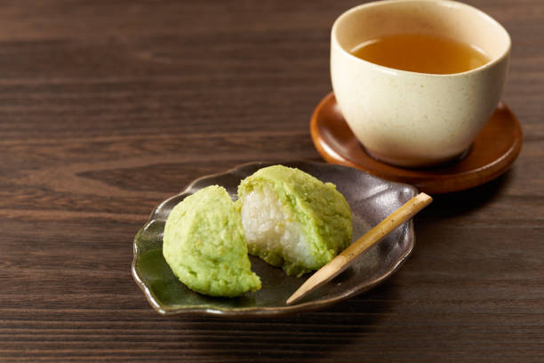 istock Ohagi  or  Botamochi.Sweetness made with bean paste and glutinous rice 1474730361