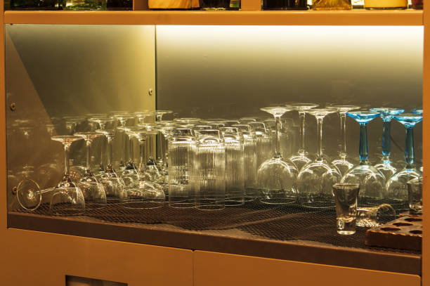 istock Wine glasses on the bar, 1474735158