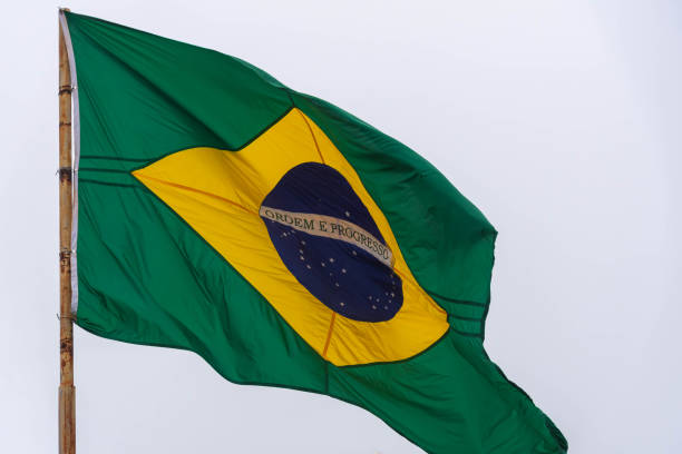 istock Brazil's flag 1474739727