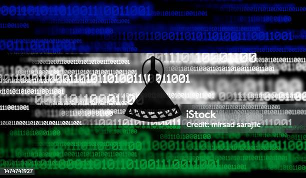 Flag Of Lesotho On Binary Code Stock Illustration - Download Image Now ...