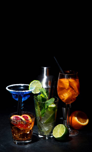 istock Set of various classic cocktails 1474747839