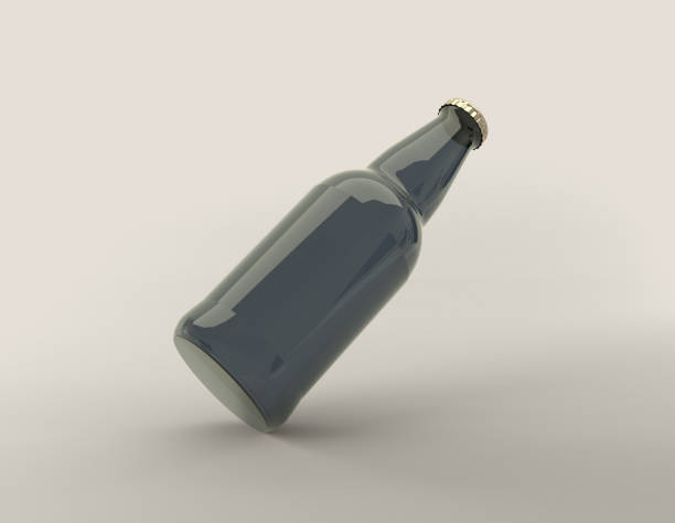 istock Drink and Beverages Bottles Mockup Template 3D Rendered 1474748691