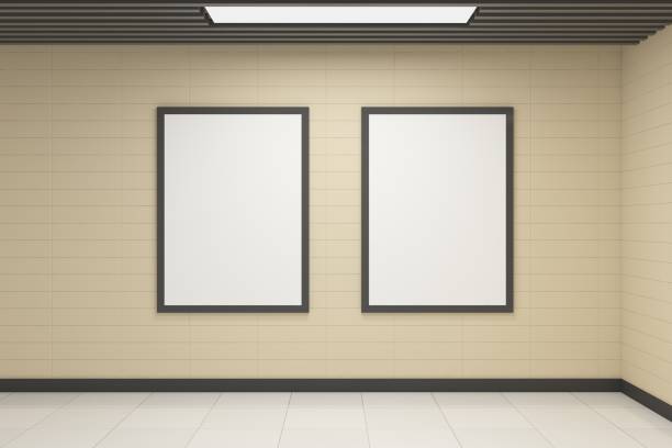 Subway Signs, Poster and Billboard Mockup