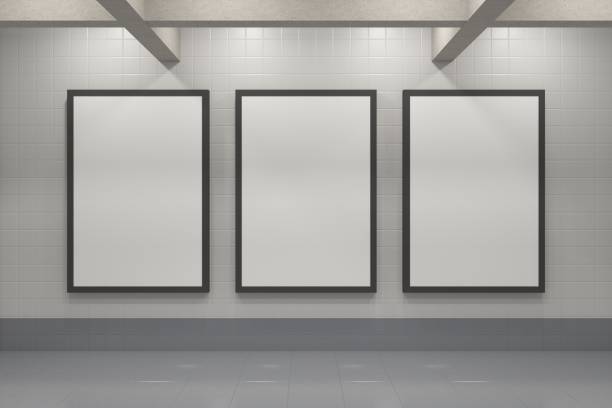 istock Subway Signs, Poster and Billboard Mockup 1474750519