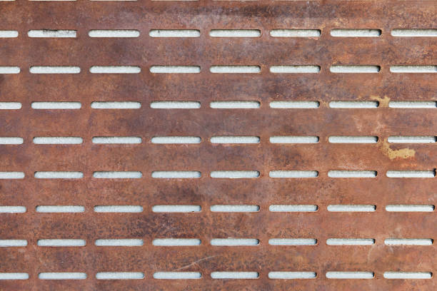 istock Background metal texture for shooting food or objects 1474757473