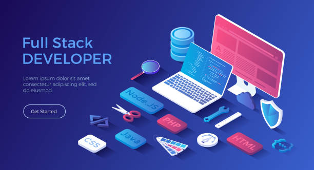 120+ Software Development Background Illustrations, Royalty-Free Vector ...