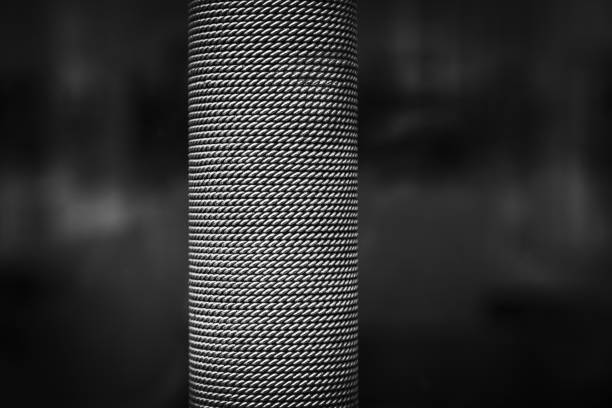 Metal rope wrapped abount a pole