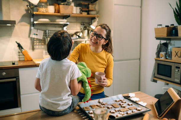 istock mother and son baking together at home kitchen 1474759441