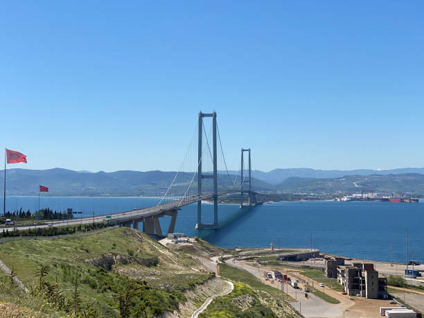 Osmangazi Bridge (Izmit Bay Bridge). Izmit, Kocaeli, Turkey