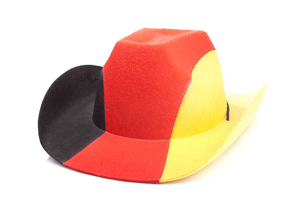 istock Cowboy hat with German flag 147477119
